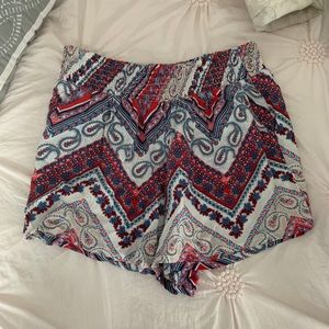 Pattern Flow Shorts